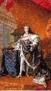 Portrait of Louis XV of France Charles-Amedee-Philippe van Loo